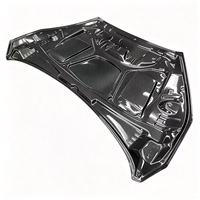 Adapté pour la modification du capot en fibre de carbone Ford Focus ST RS mk4, couvercle moteur.