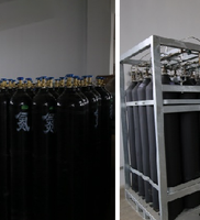 Cilindro de Gas Hexafluoruro de Tungsteno (WF6) de Grado Electrónico, 47L 50kg, Recarga con Válvula DISS638, Kaimei Hechun