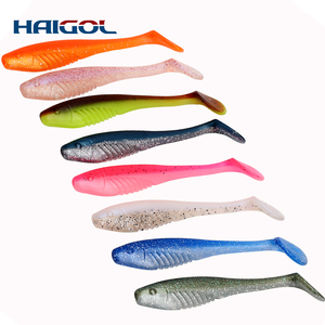 Señuelo de Pesca para Muskie y Lucioperca de 10.5cm y 13cm, Cebo Suave, Inyección Mecánica, Colores Brillantes UV, Fabricante de Señuelos de Silicona Suave - Product Image 1