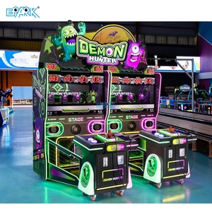 Jugadores dobles <span class=keywords><strong>Demon</strong></span> <span class=keywords><strong>Hunter</strong></span> Arcade Shooting Machine Juego de redención que funciona con monedas - Product Image 4