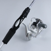 YOKI Portable 198cm 24TCarbonFiber Antifreeze Retractable Smooth Pinpoint Spinning Combo 6'6 rod+3000 Reel for Creek Fishing