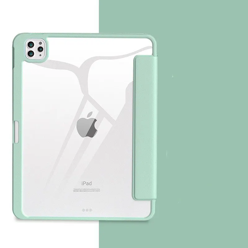 Casing pintar berdiri belakang iPad, sarung 10.2 untuk iPad 9th 7 8 generasi 2021 untuk ipad 10 air 4 5 10.9 pro 11 12.9 mini6