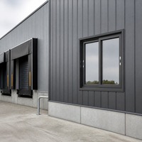 Fabricante de Ventanas Corredizas HUACAI, Ventana Resistente a la Intemperie con Doble Vidrio y Relleno de Argón para Casa