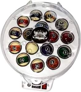 Machine professionnelle de nettoyage de billes de billard, durable, portable, en métal, pour l'entretien, emballage en boîte, anti-impact, résistante aux chocs - Product Image 4