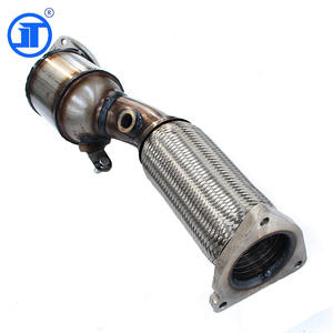 เครื่องฟอกไอเสียด้านหน้า Euro <span class=keywords><strong>3</strong></span>เหมาะสำหรับโฟล์คสวาเก้น2004-2007 Touareg 4.2L EPA - Product Image 6