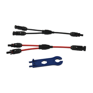 MC4 Photovoltaic Y Type <b>Connector</b> Splitter 1 To 4 <b>Solar</b> <b>Panel</b> Junction For RV Modification - Product Image 5