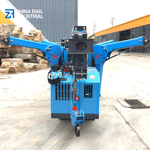 3/5/8トン級スパイダークレーン、多段伸縮ブーム搭載、360度旋回可能 °   回転機能、狭いスペースでの作業に適しています - Product Image 1