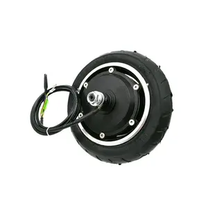 24V36V48v 8 "BLDC Gear Hub Motor 8 Inch Wheel Với Inflatable Lốp Trống Phanh Cho Điện Gấp Scooter Home Scooter DIY