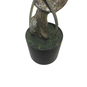 Office fa yüksek kalite 120cm yapay Banyan ağacı <span class=keywords><strong>Ficus</strong></span> <span class=keywords><strong>Microcarpa</strong></span> ofis ve dış mekan kullanımı için gerçek yaprakları ile - Product Image 5