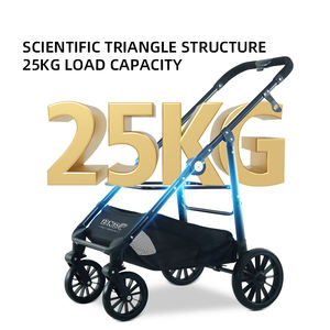 Le panier de transport <span class=keywords><strong>pour</strong></span> <span class=keywords><strong>chien</strong></span> léger pliable peut être utilisé seul Poussettes de luxe <span class=keywords><strong>pour</strong></span> animaux de compagnie - Product Image 5