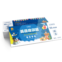 Conception gratuite Carte à gratter de loterie Bon papier Carte à gratter Carte de victoire pour adulte Billets de loterie à gratter personnalisés