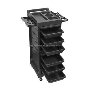 Feng Sheng salon de coiffure de beauté <span class=keywords><strong>pas</strong></span> <span class=keywords><strong>cher</strong></span> rose salon chariot plateau en plastique chariot voyage pour salon de beauté - Product Image 1