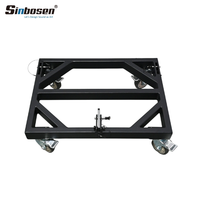 Chariot à roulettes en métal de style européen 4-en-1 pour enceinte Line Array HDL20A