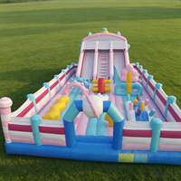 Château gonflable commercial en PVC avec toboggan, nouveau design, château gonflable pour enfants
