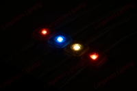Lumières LED de Noël à points de pixels RVB pour l'extérieur, pour les gouttières, indice de protection IP65, pour application paysagère, installation permanente