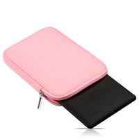 Housse de protection souple en néoprène résistante à l'eau pour livre, colorée, avec fermeture éclair, pour Kindle, ordinateur portable et iPad