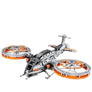 Avion de guerre spatiale modèle navire Transmission mécanique bricolage ensemble de construction à collectionner <span class=keywords><strong>Star</strong></span> Fighter ensemble jouet génial pour garçons - Product Image 1