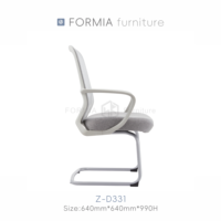 Chaise de bureau ergonomique pivotante de direction, design moderne, avec certification Bifma Greengurad, vente en gros d'usine