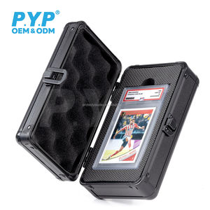 Boîte de rangement pour cartes graduées Étui pour cartes à collectionner Compatible <span class=keywords><strong>avec</strong></span> jusqu'à 3 BGS <span class=keywords><strong>5</strong></span> PSA Dalles de cartes de sport classées - Product Image 1