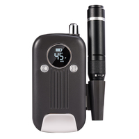 Lime à ongles électrique portable professionnelle à grande vitesse 45000 tr/min avec écran LCD HD, faible bruit, rechargeable, perceuse à ongles