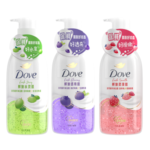 Gel de Ducha Líquido Esencia en Botella Grande con Vitamina E, Control de Grasa, Fragancia Duradera, Burbujas de Leche y Frutas, Nutritivo - Product Image 1