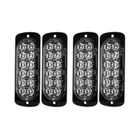 ESPUMOSO 12V-24V 36W Notfall-LKW-Stroboskop LED Blinkende Warnleuchte Weiß Bernstein Rot Gelb