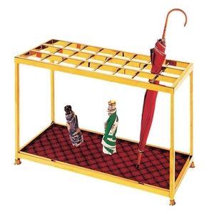 Porte-parapluies en métal torsadé, support autoportant pour parapluies, <span class=keywords><strong>rangement</strong></span> décoratif pour hôtel, hôpital, bureau, entrée - Product Image 4