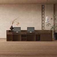 Bureau d'accueil moderne et simple pour entreprise, hôtel, maison d'hôtes, salon de beauté, magasin de vêtements - Mobilier commercial personnalisable