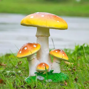 Nouveauté paysage champignon lumière LED AC plastique pour Villa jardin cour pour pelouse place publique parc <span class=keywords><strong>immobilier</strong></span> décoration - Product Image 4