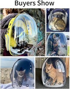 Sac à bulles respirant et extensible pour voyage en plein air, porte-sac à dos pour chat et animal de compagnie - Product Image 5