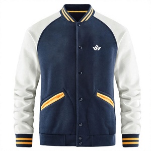 Street Casual Men Letterman Jacket Trendy Outerwear Comfortable Design Perfect For Urban Wear Travel - Product Image 1