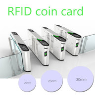 Étiquette RFID miniature anti-transfert NFC213 13,56 MHz avec détection de manipulation, autocollant adhésif étanche pour contrôle d'accès