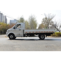 Mini camion à essence et gaz double carburant 4*2 Camions de fret Transmission automatique 1,5 tonne 2 tonnes Mini véhicule en vente