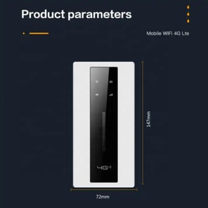 Modem Hotspot de poche 4G MC6 avec carte SIM pour les voyages, Hotspot mobile 4G 150 Mbps, routeur 4G avec emplacement pour carte SIM MF989 - Product Image 4