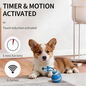 Factory Wholesale USB Rechargeable Interactive Dog Toy Durable Power Tail Luxury Classic Modern Cartoon Lifelike Fun for Dogs - Product Image 5