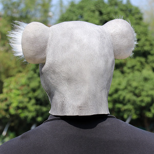 หน้ากากคอสเพลย์โคอาล่าสำหรับผู้ใหญ่ชุดสัตว์แบบใหม่หน้ากากยางแบบเต็มหัว - Product Image 5