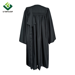 Classic Black Adult Barrister Gown-Black - Product Image 3