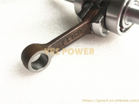 Pièces de moteur de bateau 6A1-11400-00 Vilebrequin hors-bord YAMAHA