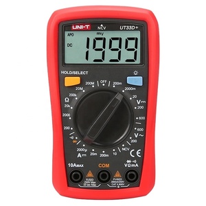 Multímetro de Bolsillo UNI-T UT33D+ AC 600V LCD - Product Image 1