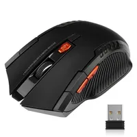 Mini souris optique sans fil 24G, 1600DPI, pour joueur, 6 boutons, récepteur USB, accessoires pour ordinateur portable