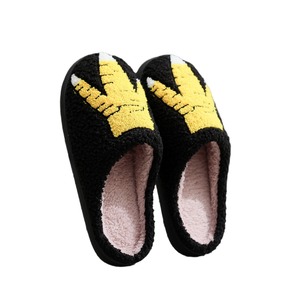 Chaussons d'intérieur en peluche pour <span class=keywords><strong>homme</strong></span> et femme, chauds, antidérapants, en daim, avec motif drôle et créatif d'autruche et de poulet, vente chaude - Product Image 5