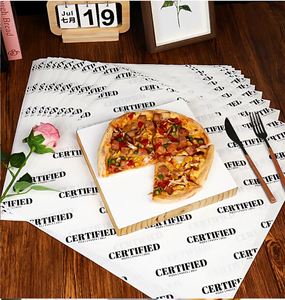 Disposable Greaseproof Virgin Wood Pulp <b>Tray</b> Paper Plate Liner Burger Wrapper Packaging Oil-Absorbing <b>Baking</b> Paper Custom Logo - Product Image 6