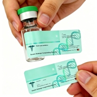 Étiquette autocollante personnalisée avec logo, imperméable, en vinyle adhésif pour flacon de liquide, 3 ml, 5 ml, 10 ml