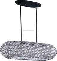 Lampe suspendue brillante en cristal au design moderne, luminaire décoratif d'intérieur, idéal pour un salon, nouveau modèle, dubaï, prix de gros