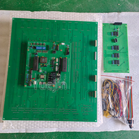 Muntbediende Fruit King 2-Slot speelautomaat, USB-aansluiting, metalen en kunststof constructie, Engelse PCB moederbord