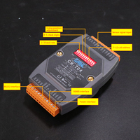 Módulo IO de entrada analógica de protocolo Modbus RTU de puerto de 1/2 4AI con módulos de 4-20mA y 0-10V, de 1/2/2/4/4/4/20 V