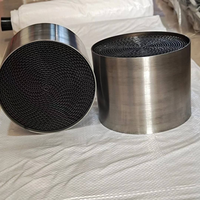 Catalyseur automobile en nid d'abeille métallique 200 ou 400 cellules, haute qualité, prix avantageux, vente chaude