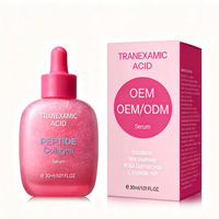 Sérum Visage OEM Peptides & Collagène Rajeunissant Raffermissant Anti-rides Hydratation Profonde Élasticité de la Peau Personnalisé