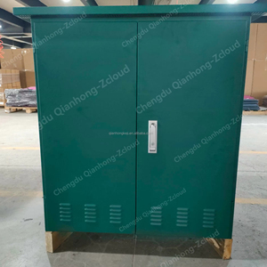 Gabinete de Telecomunicaciones Industrial para Exteriores, Impermeable, 22U, IP66, a Prueba de Polvo, Carcasa Metálica con Gestión de Cables - Product Image 1