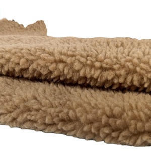 Fabricant Kingcason Vente en gros Nouveaux modèles de tissus Sherpa et <span class=keywords><strong>polaire</strong></span> 100 polyester collés durables pour veste - Product Image 1